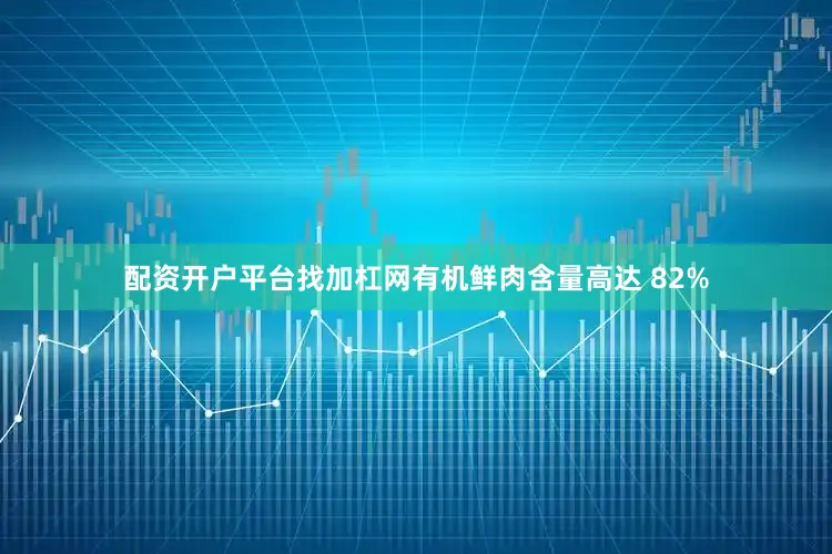 配资开户平台找加杠网有机鲜肉含量高达 82%